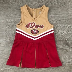 San Francisco 49ers Cheerleader outfit/ costume